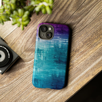 AI Fusion: Metallic Gradient - Protective Phone Case