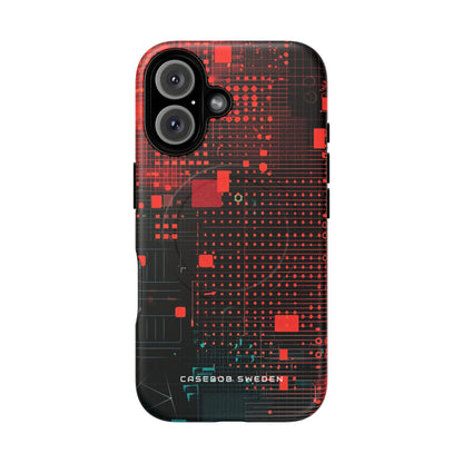 Gradient CyberFlux iPhone 16  Tough+ Phone Case