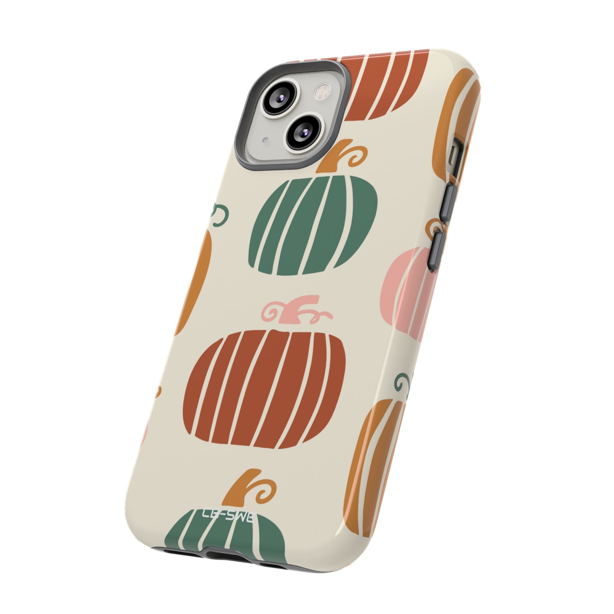 Whimsical Pumpkin Harmony - iPhone Case