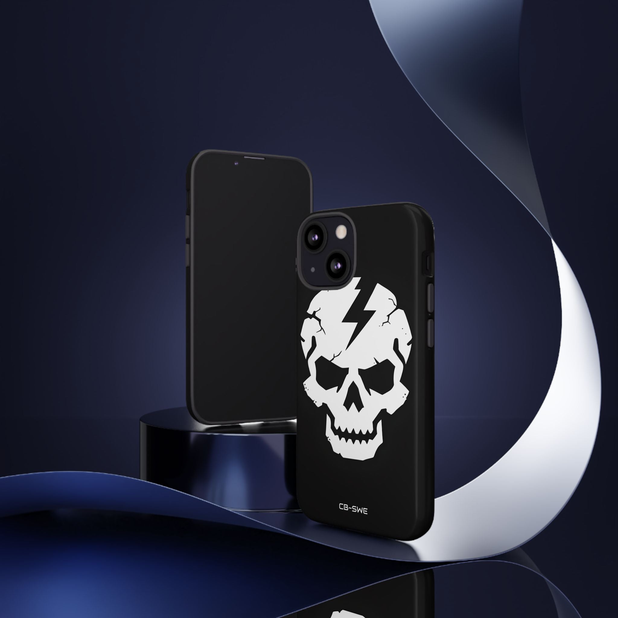 Cracked Skull Drama - iPhone Case