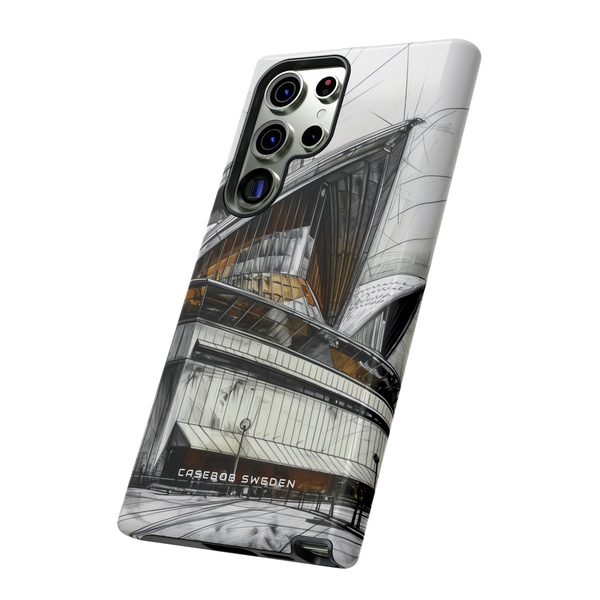 Architectural Curves in Line Formation Samsung S23 - Tough Phone Case