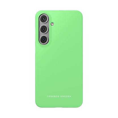 Pale Green Samsung S24 - Slim Phone Case