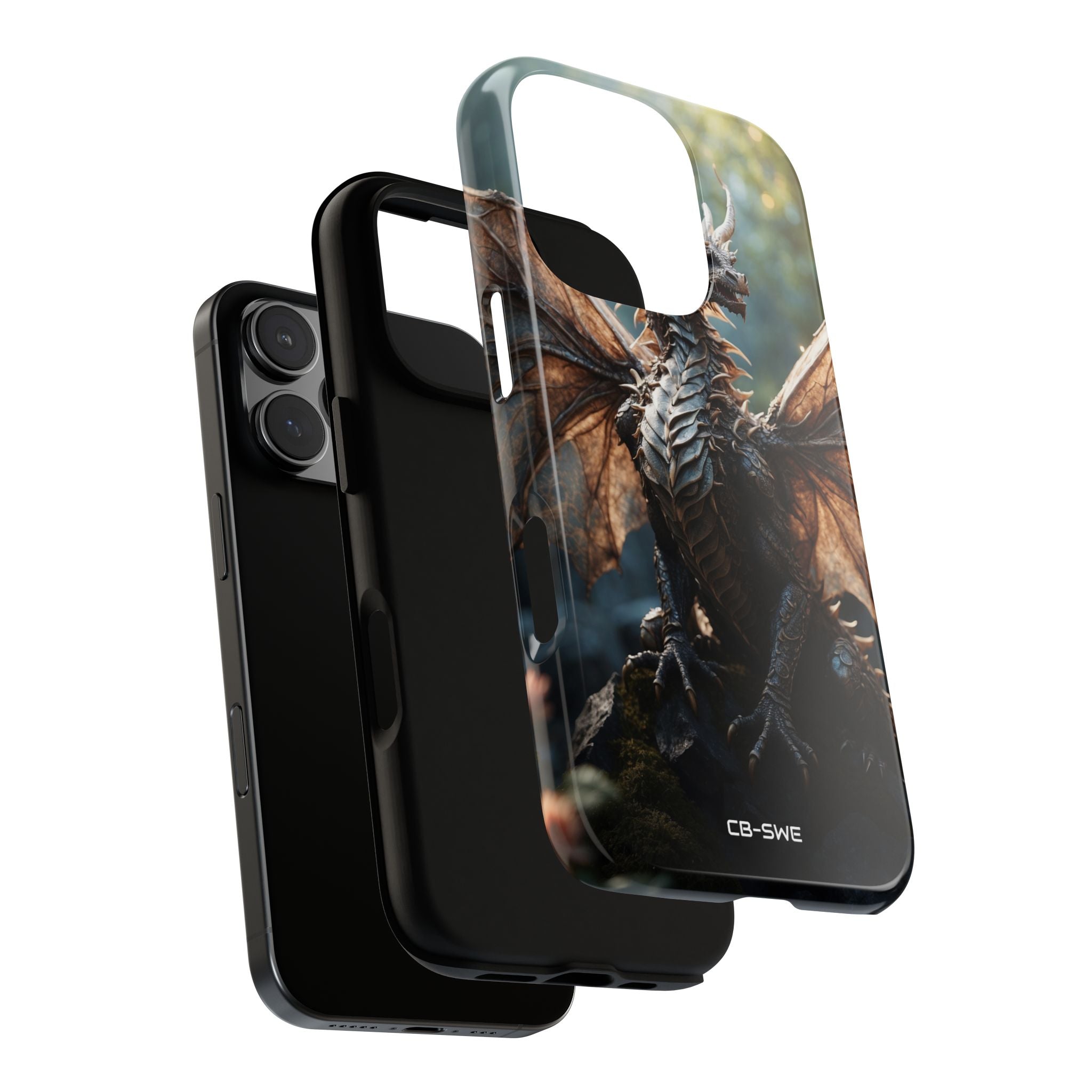 Majestic Dragon Glows - iPhone Case