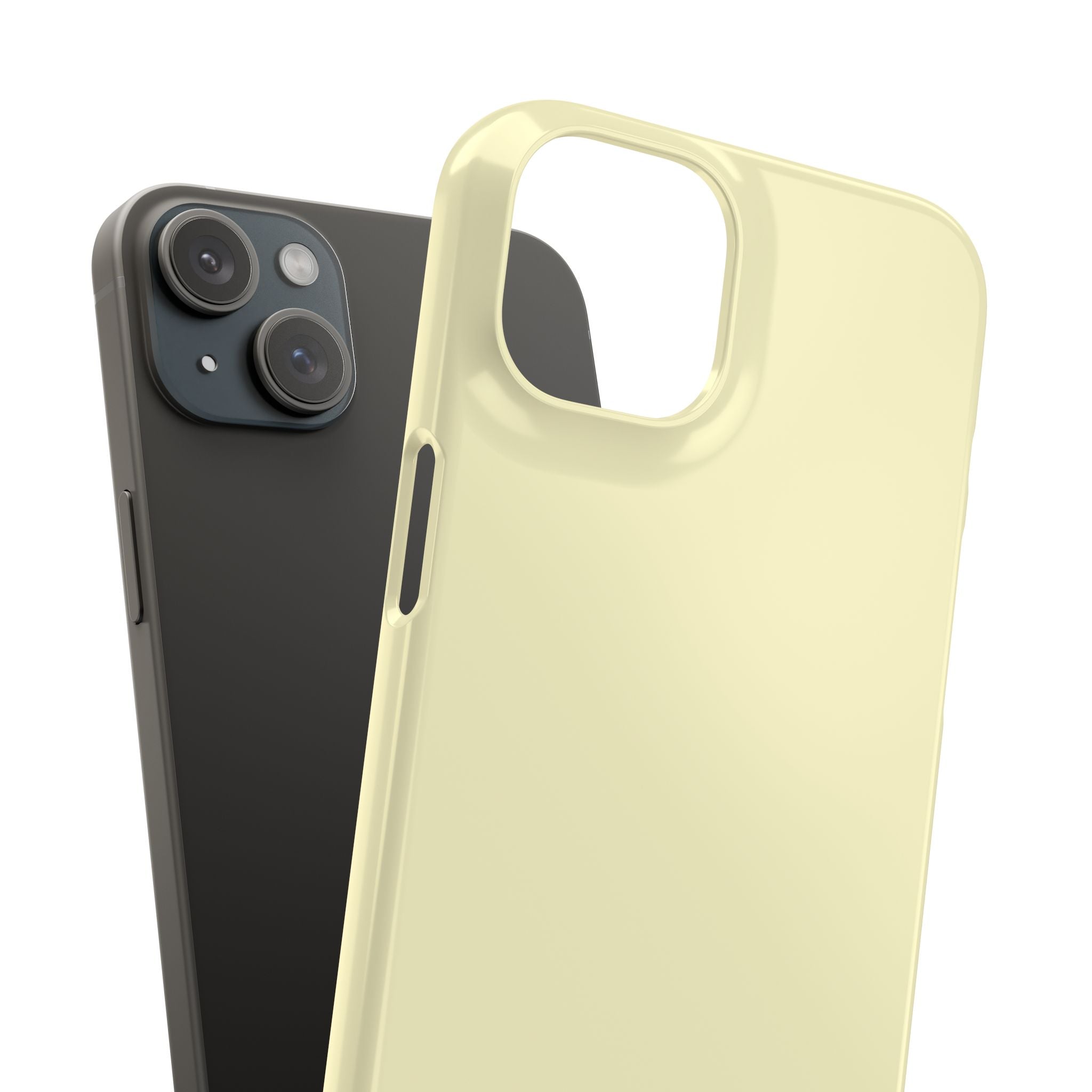 Lemon Chiffon iPhone 15 - Slim Phone Case