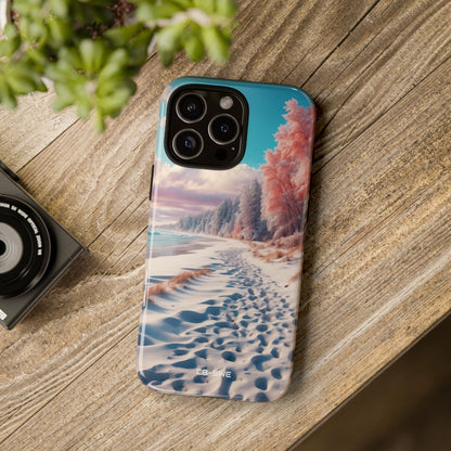 Shadows Embrace Waves - iPhone Case