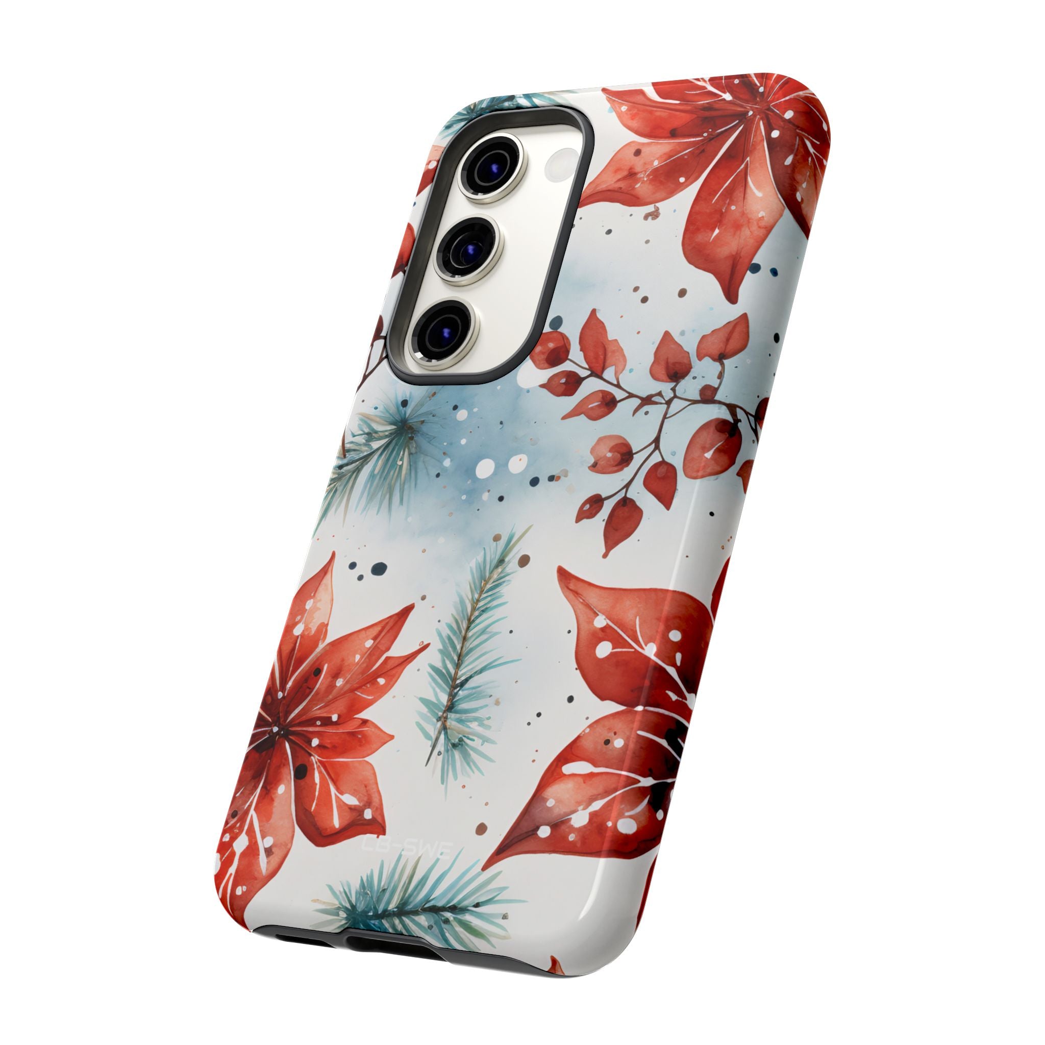 Poinsettias Bloom Bright - Samsung Case