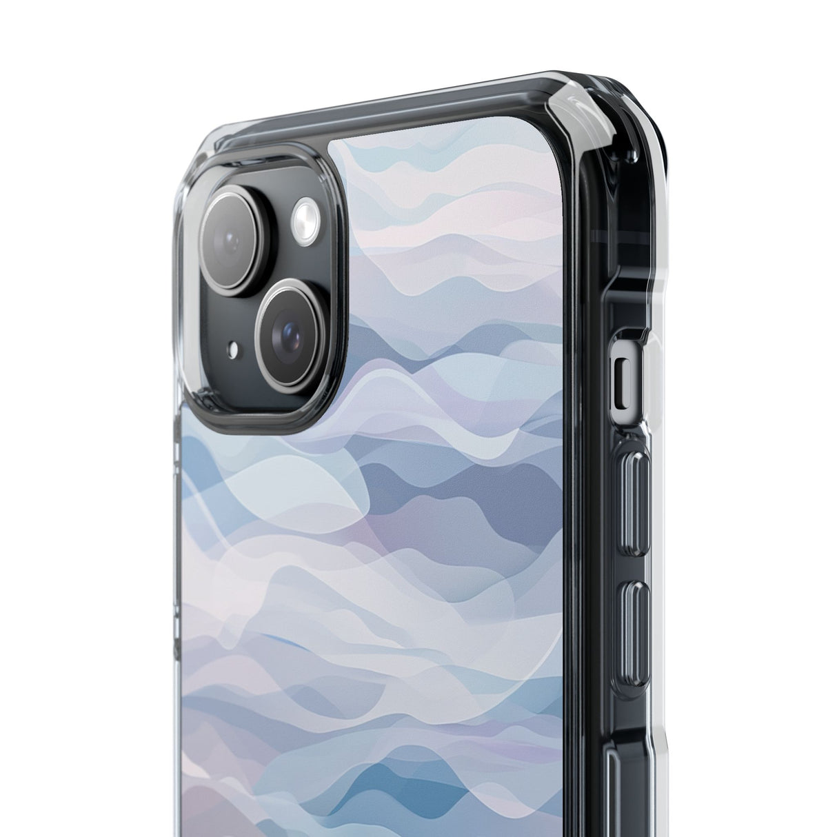 Pantone Serenity  | Phone Case for iPhone (Clear Impact Case - Magnetic)