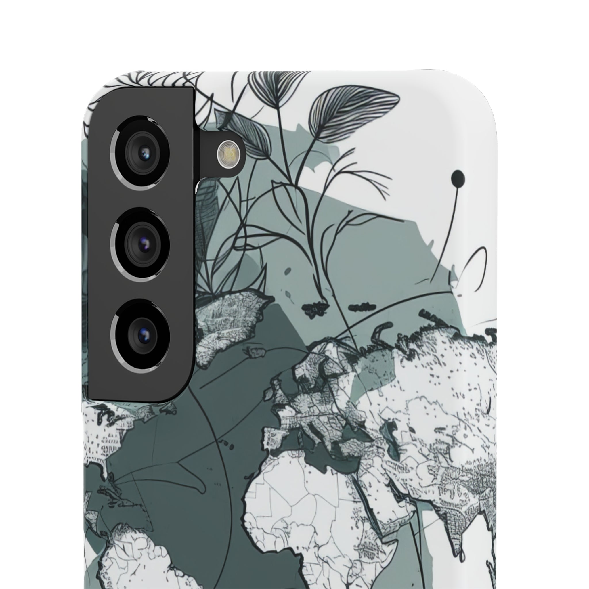 Botanical Cartography | Slim Phone Case for Samsung