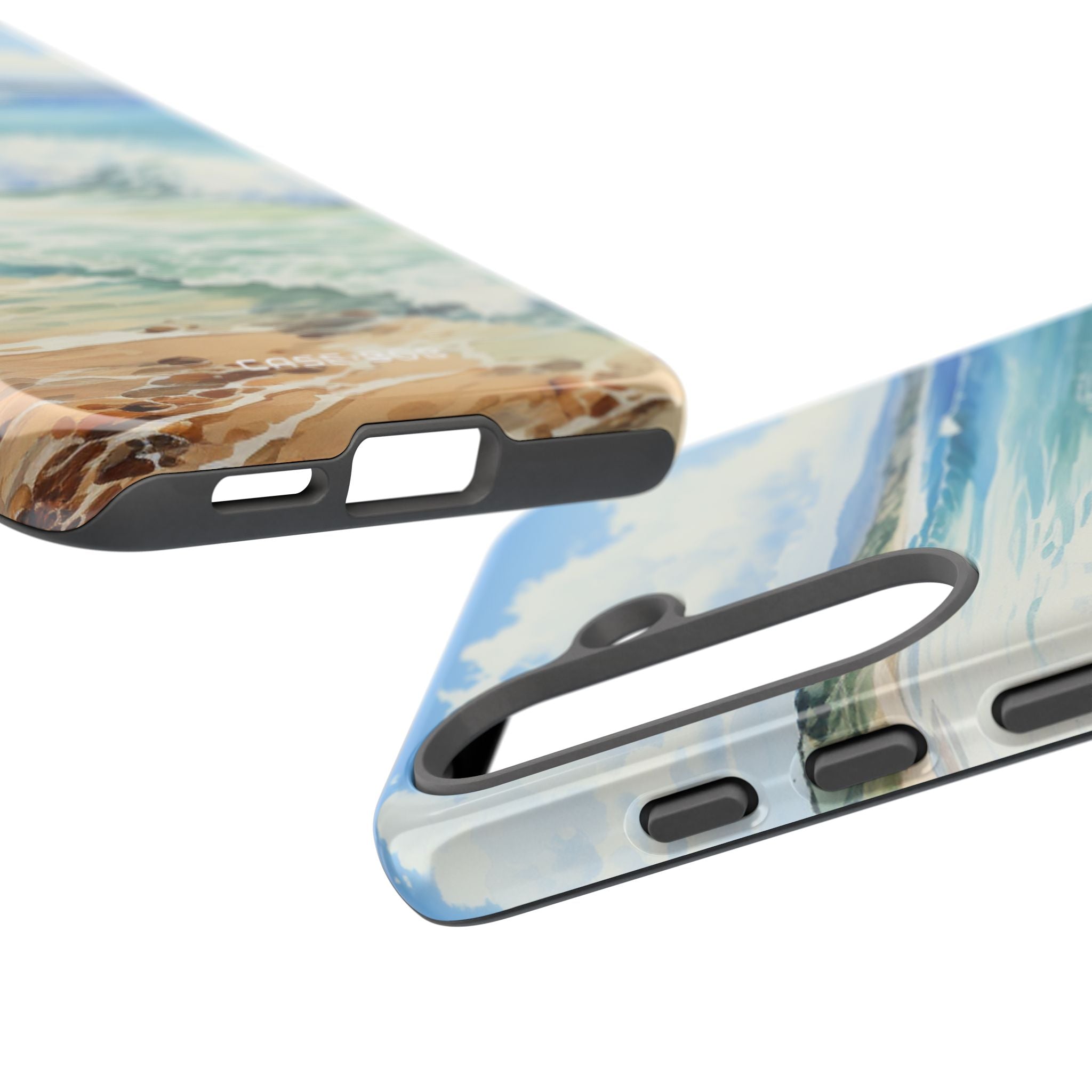 Foamy Wave Breeze Samsung S25 Case - Tough