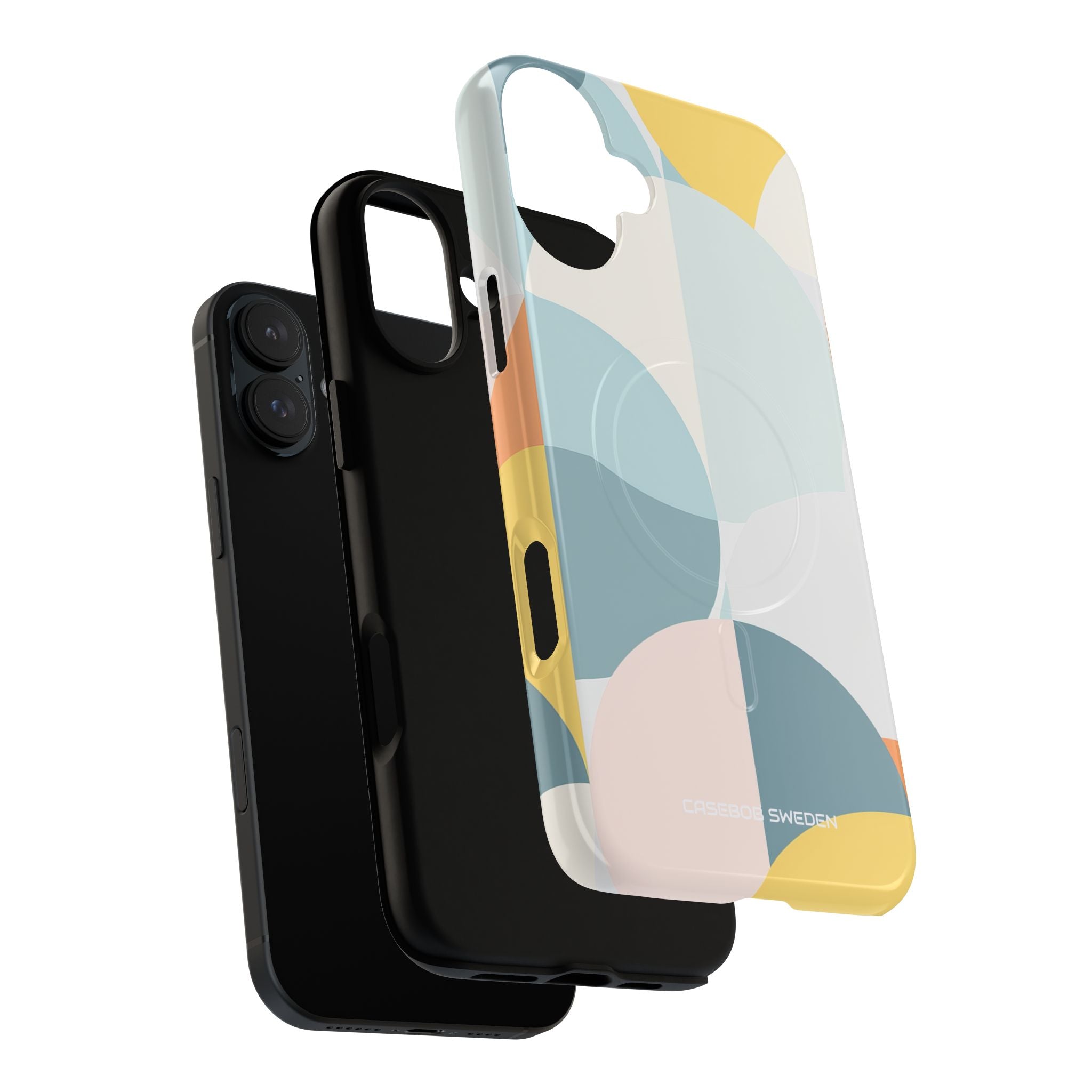 Abstract Geometric Calm - Tough + MagSafe® iPhone 16 Phone Case