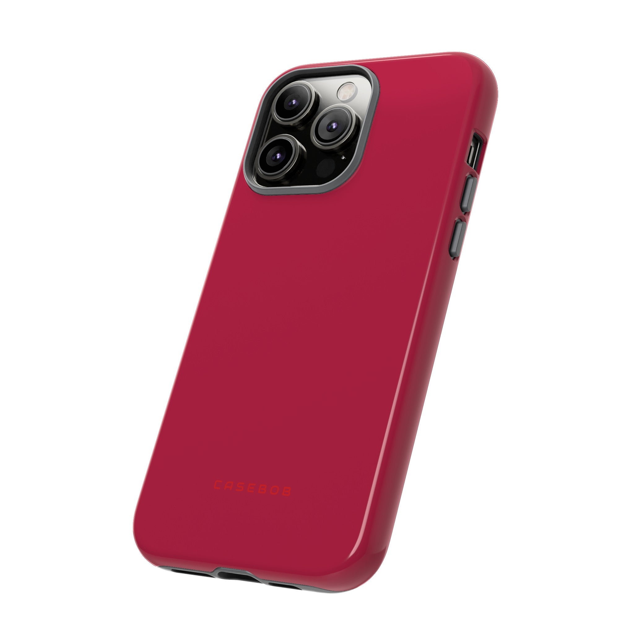 Bright Red Maroon - Protective Phone Case