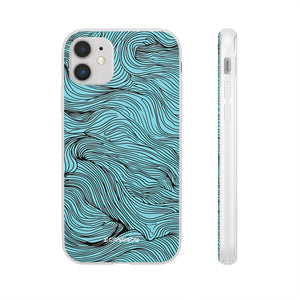 Wavy Serenity | Flexible Phone Case for iPhone