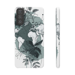 Botanical Cartography | Slim Phone Case for Samsung