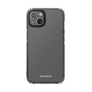 Granite Gray | Phone Case for iPhone (Clear Impact Case - Magnetic)