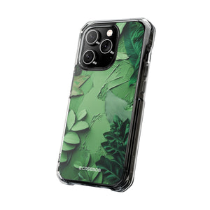 Pantone Greene  | Phone Case for iPhone (Clear Impact Case - Magnetic)