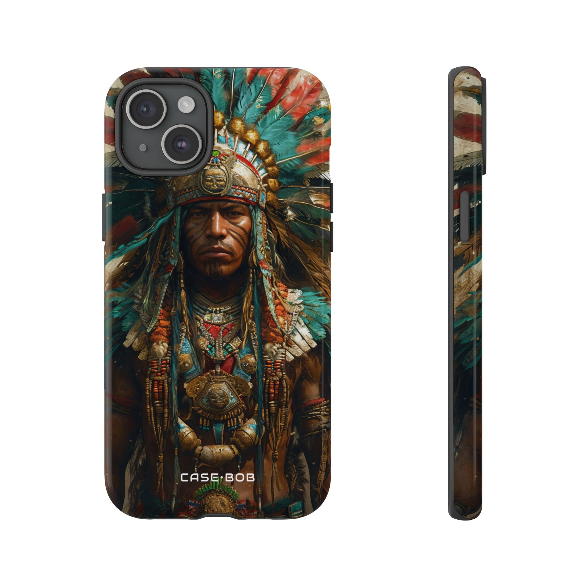 Feathered Majesty iPhone 15 Plus Case - Tough