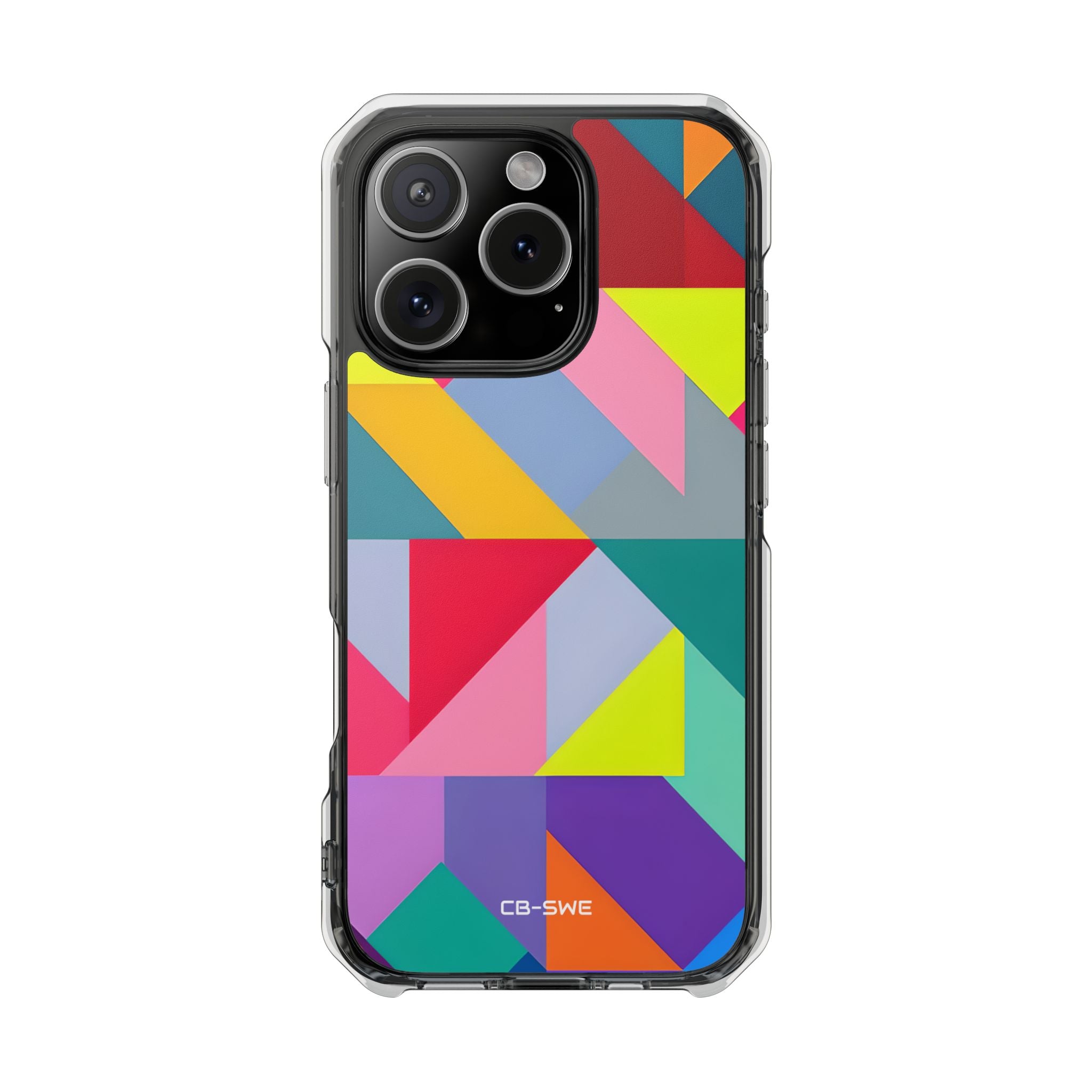 Dynamic Geometric Energy iPhone Case - Impact