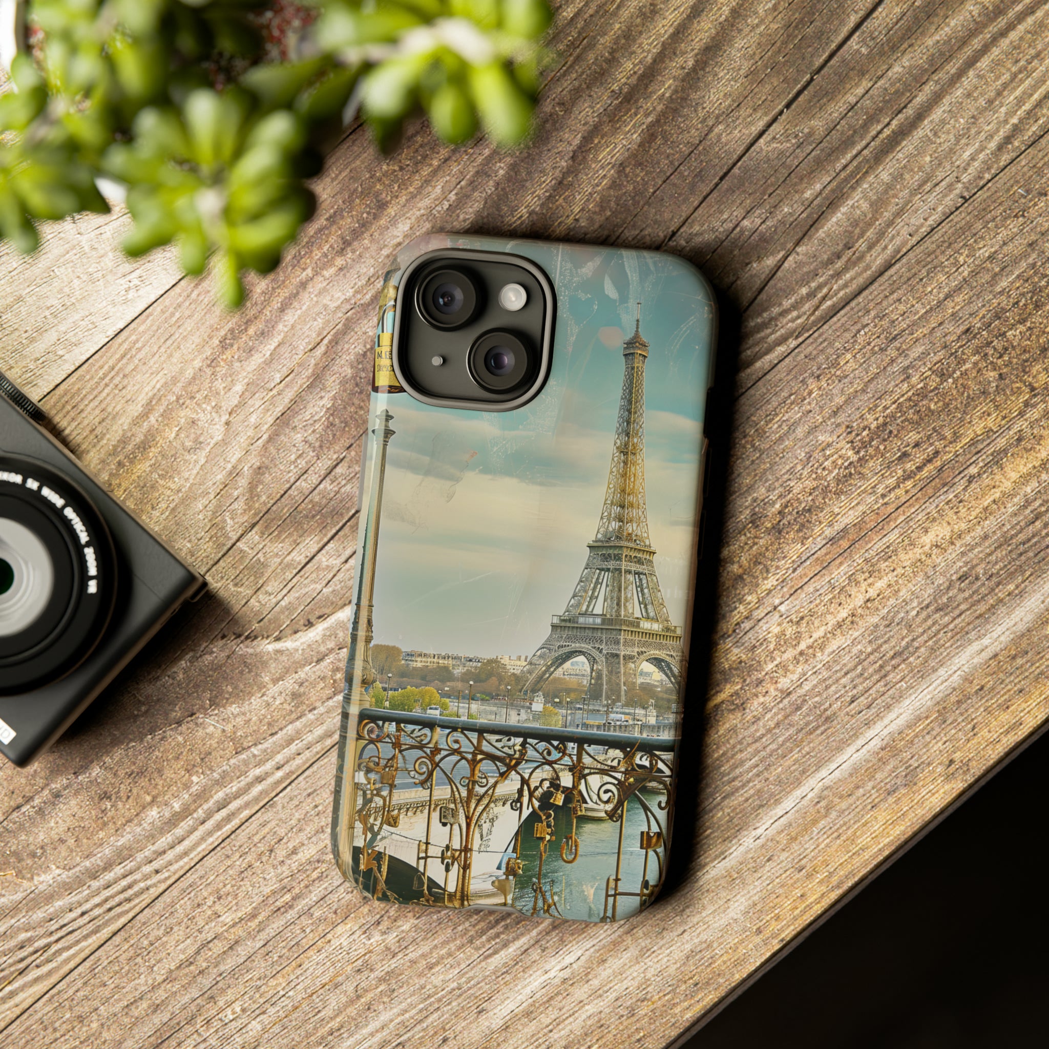 Parisian Love Landmarks - Protective Phone Case