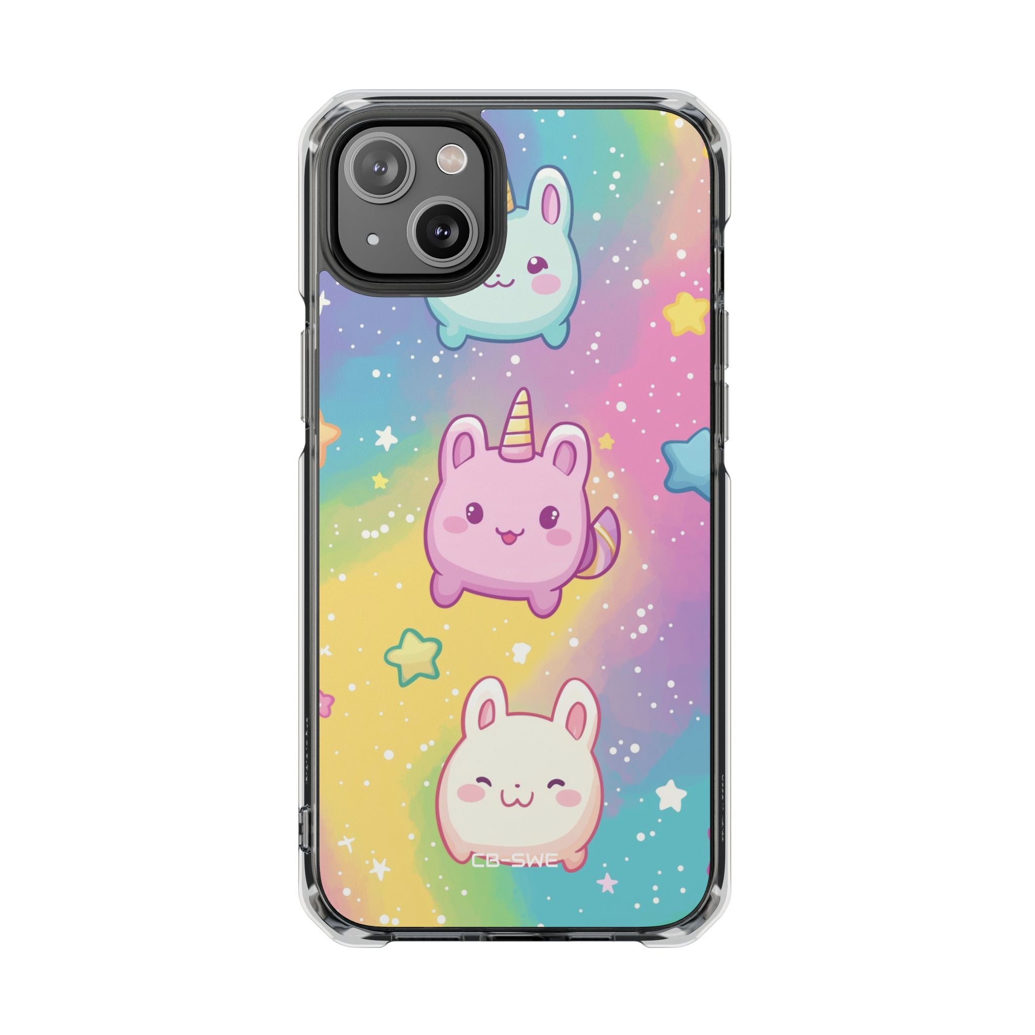 Bunnies Dance Under Stars iPhone Case - Impact