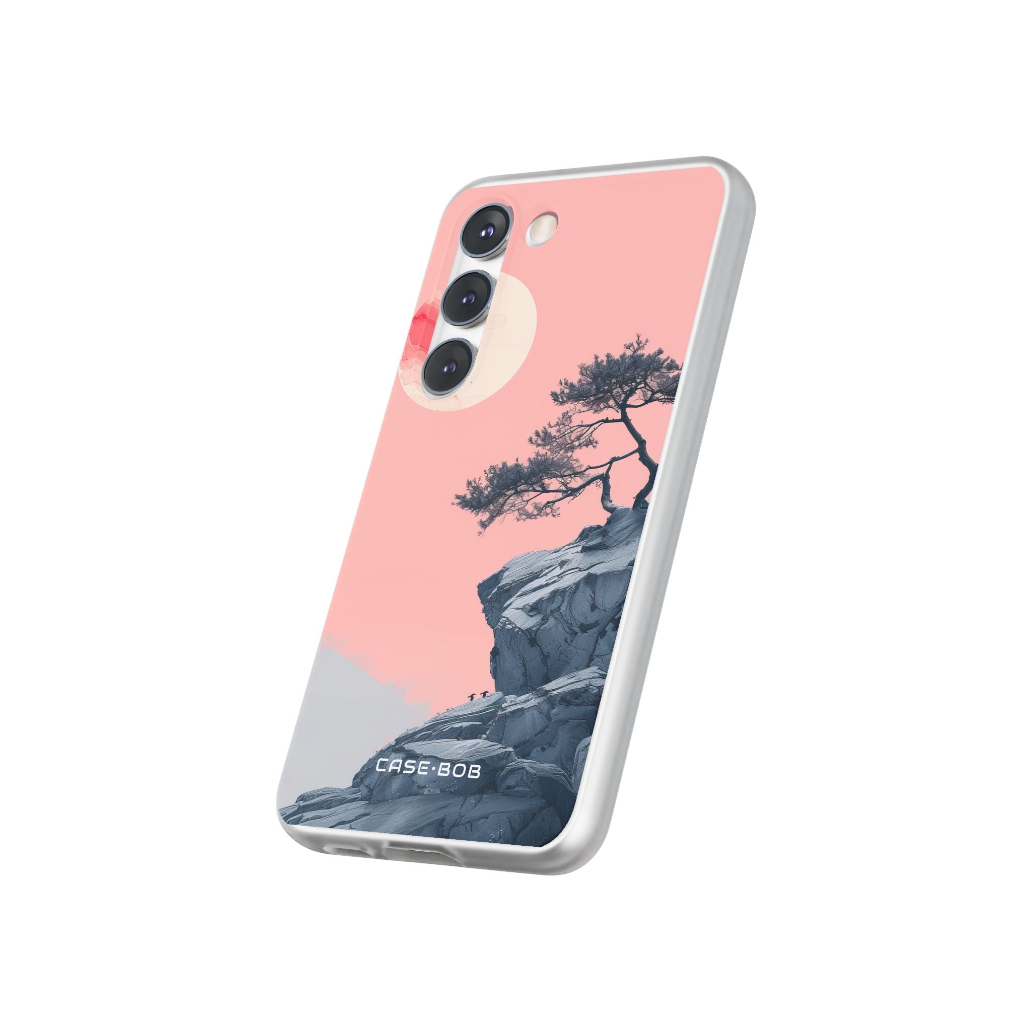 Crimson Moon Tree Samsung S23 Case - Soft