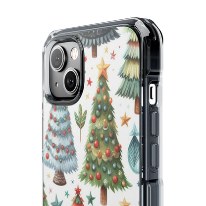Whimsical Trees Dance iPhone Case - Impact