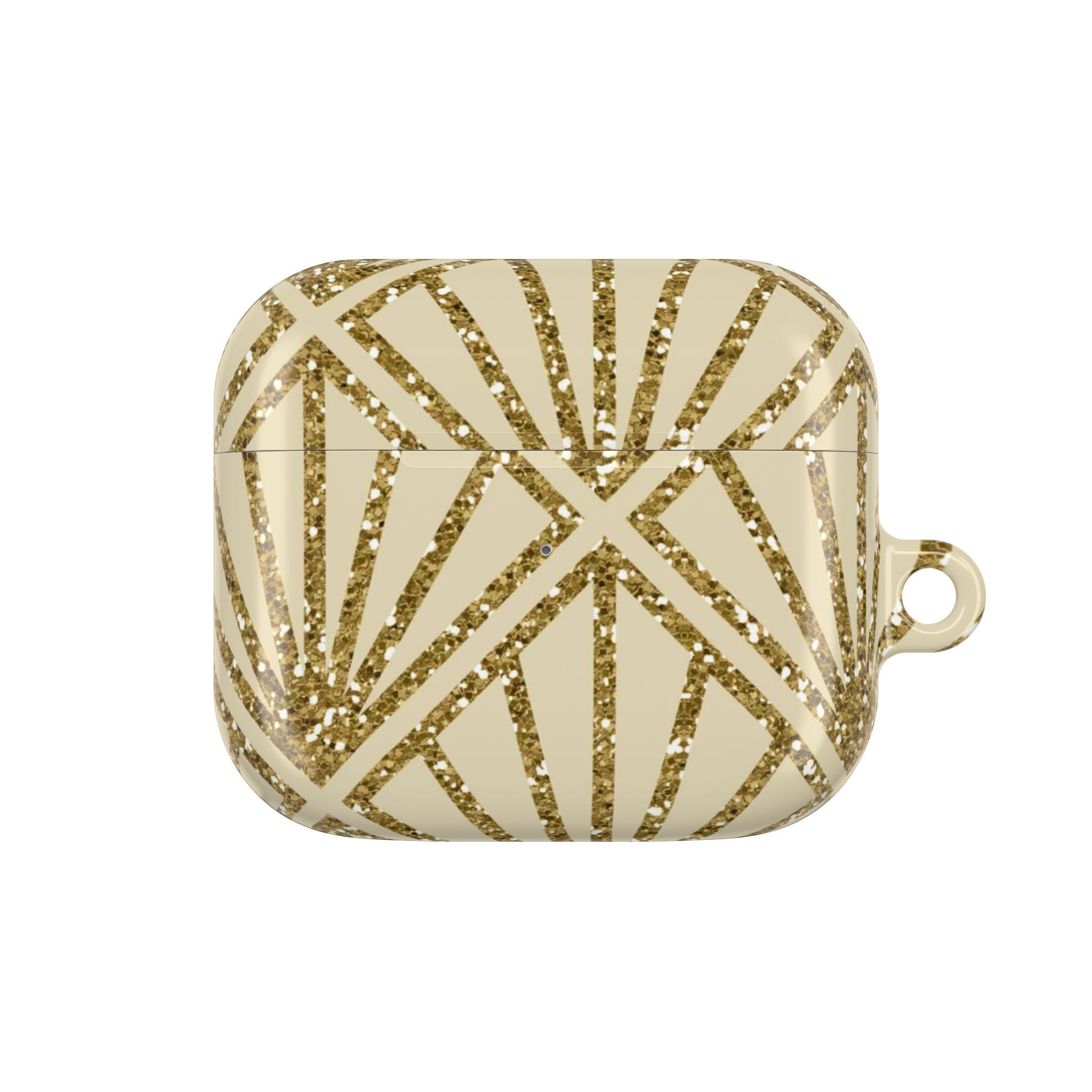 Golden Fan Sparkle - AirPods Case