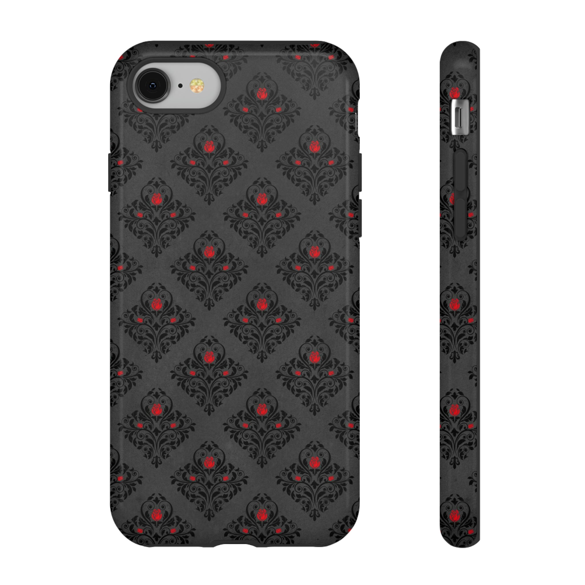 Pixrose Gothic Flower - Protective Phone Case