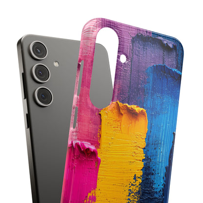 Bold Abstract Texture - Slim Samsung S24 Phone Case