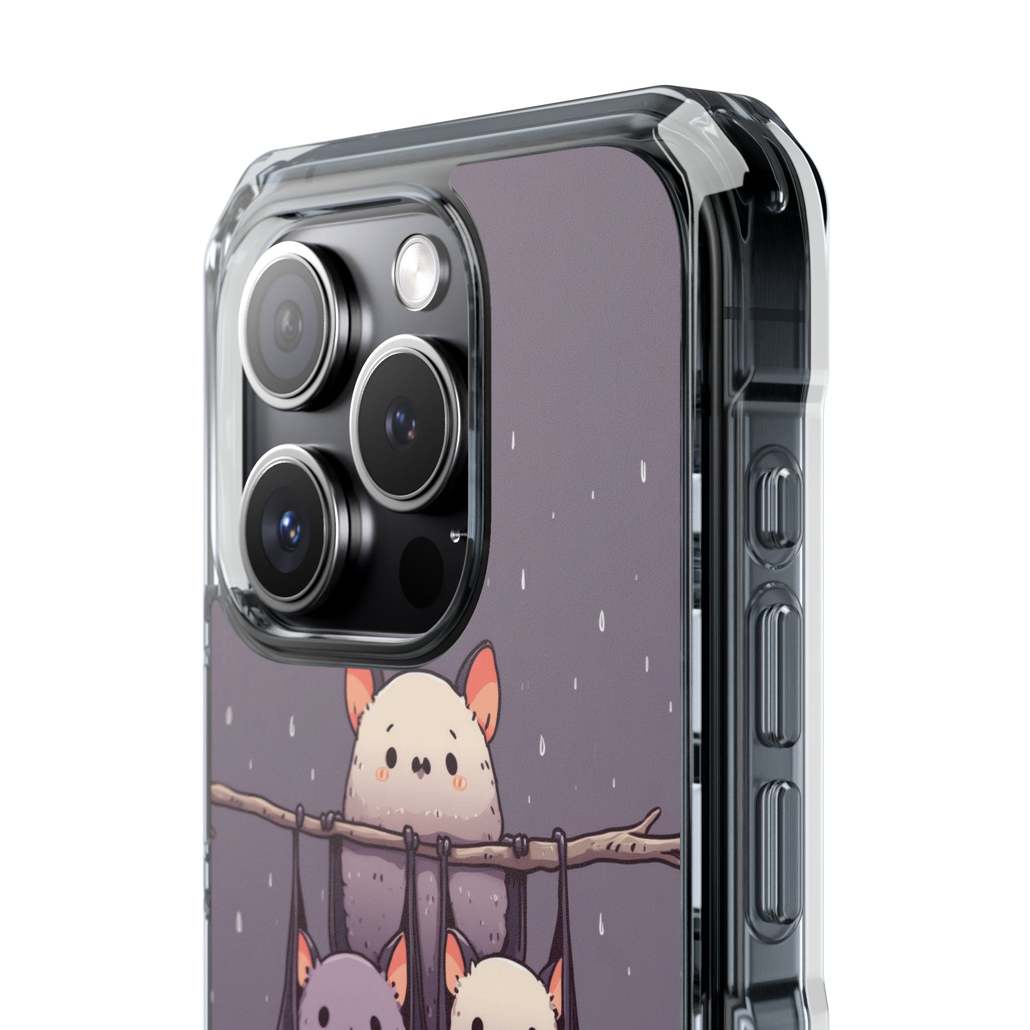 Bats Hang Playfully iPhone Case - Impact