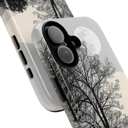 Moonlit Serenity: Minimalist Nature Design - for iPhone 16