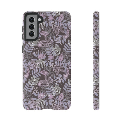 Dark Purple Leaf - Protective Phone Case