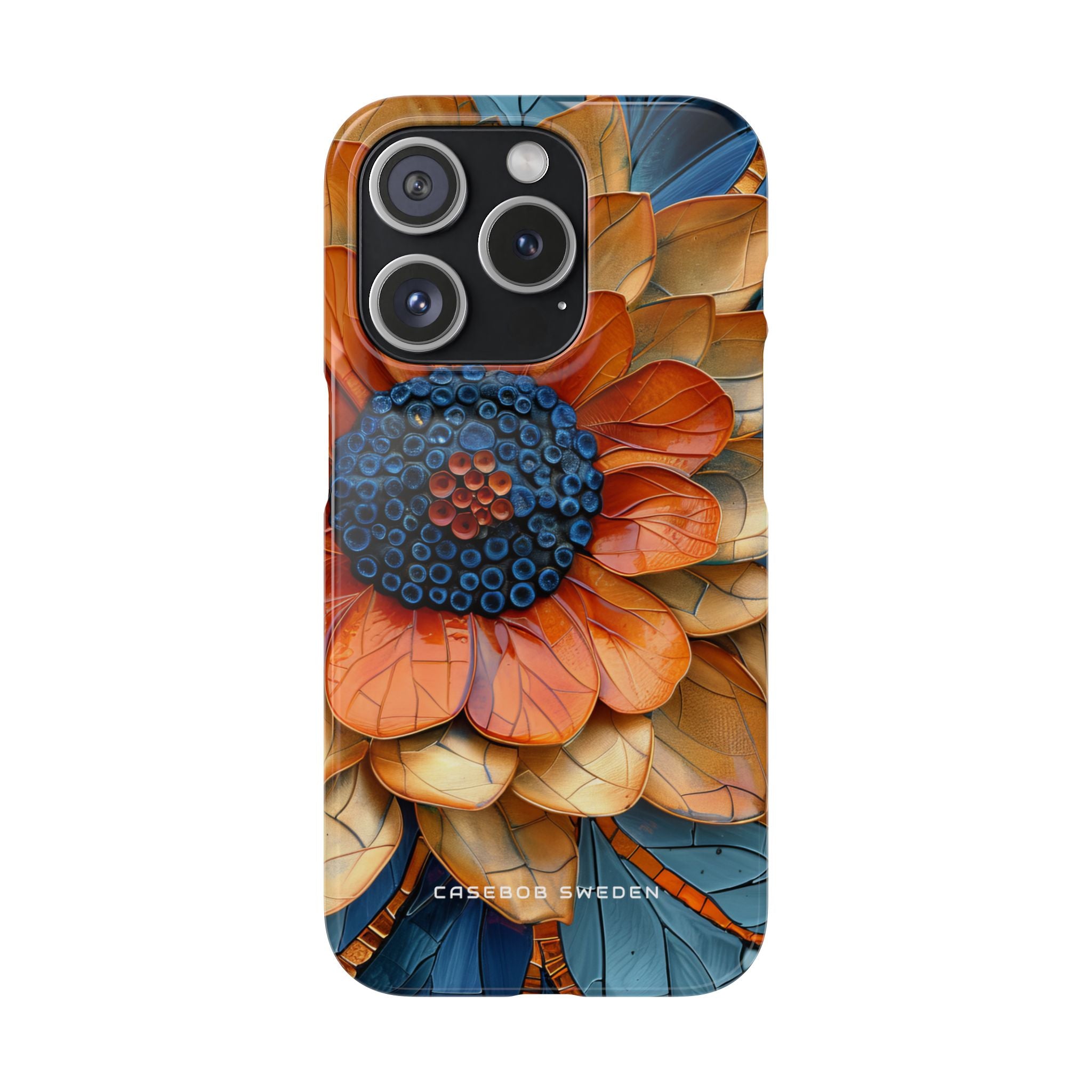 Mosaic Blossom Harmony iPhone 15 - Slim Phone Case