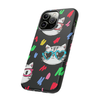 Cat Coloring - Protective Phone Case