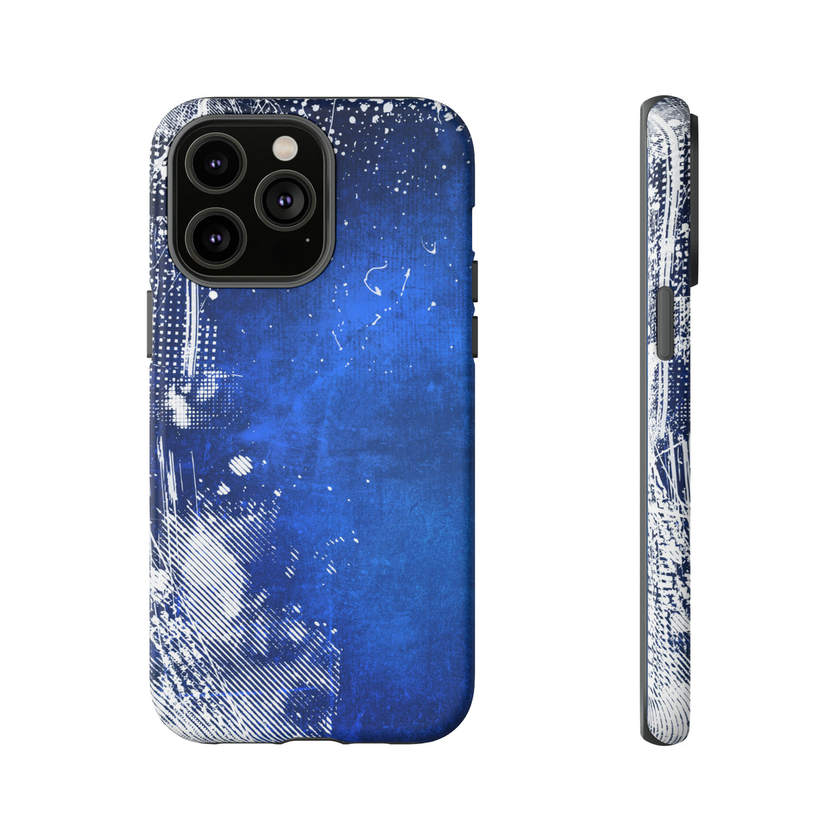 Grunge Blue - Protective Phone Case