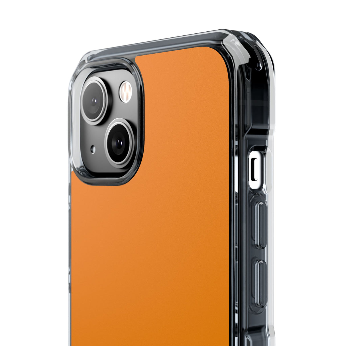 Mandarine | Handyhülle für iPhone (Clear Impact Case – magnetisch) 