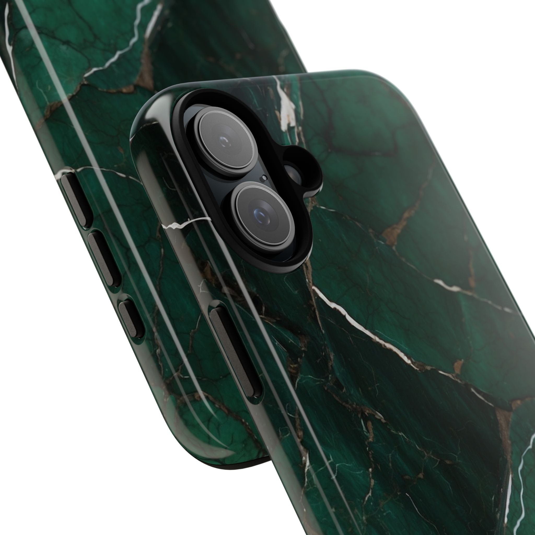 Emerald Veins Flow - iPhone Case