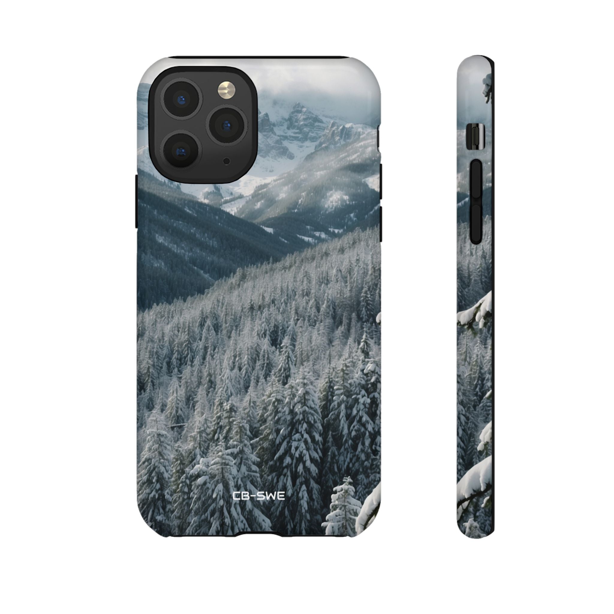 Snow Covers Peaks - iPhone Case