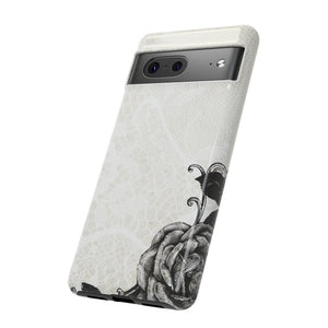 Rosett Gothic Flower - Protective Phone Case