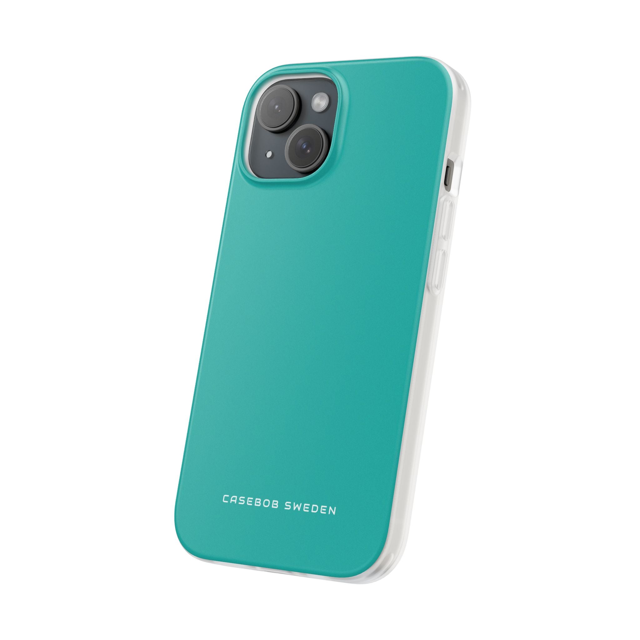 Light Sea Green iPhone 15 - Flexi Phone Case