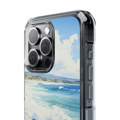 Foamy Wave Breeze iPhone 15 Pro Max Case - Impact