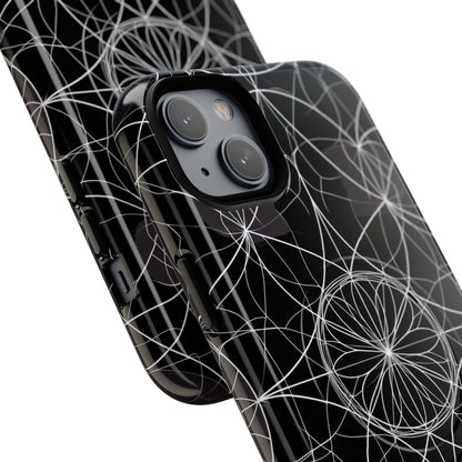 Radiant Petal Orbit iPhone 14 Plus Case - Tough+