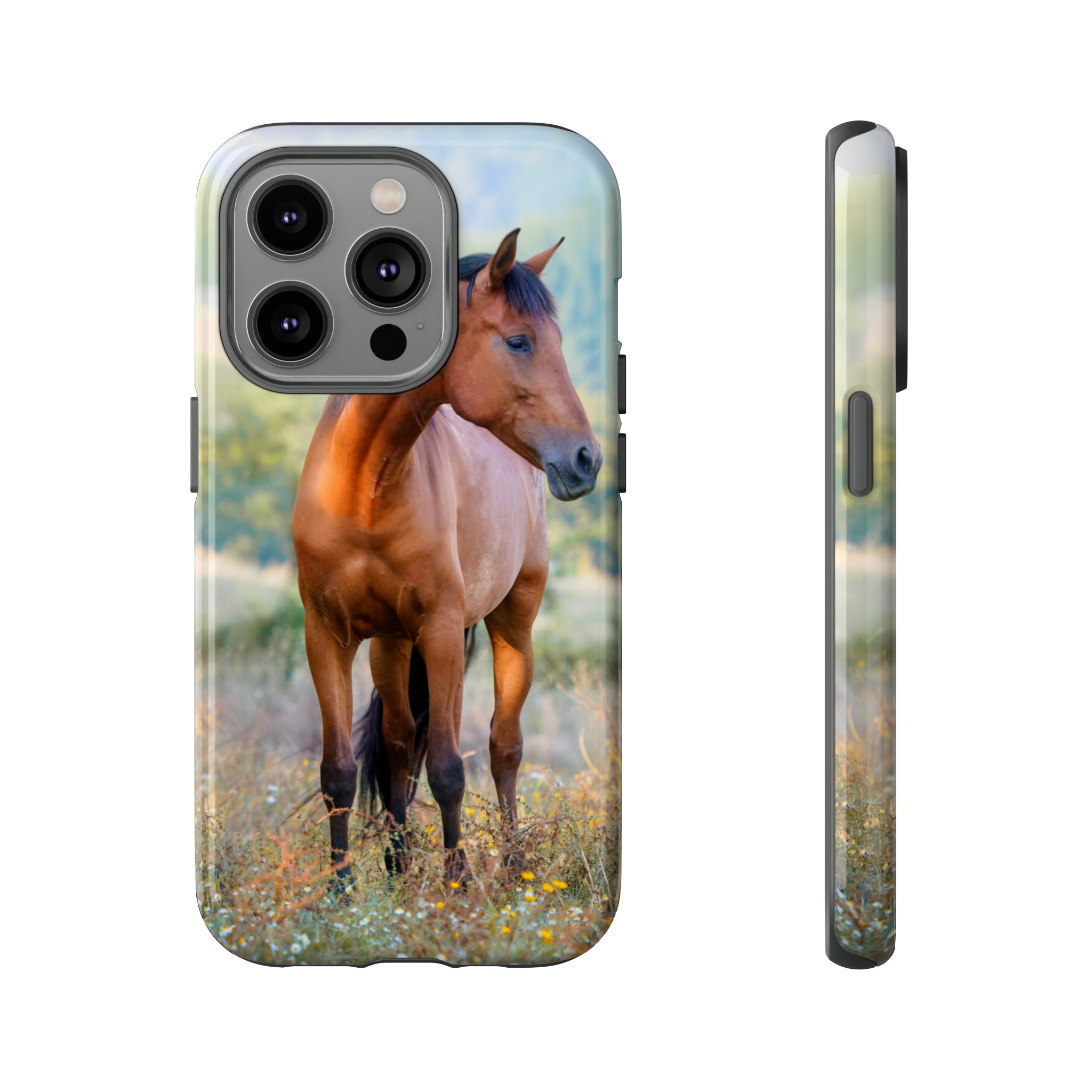 Chestnut Thoroughbred - Protective Phone Case