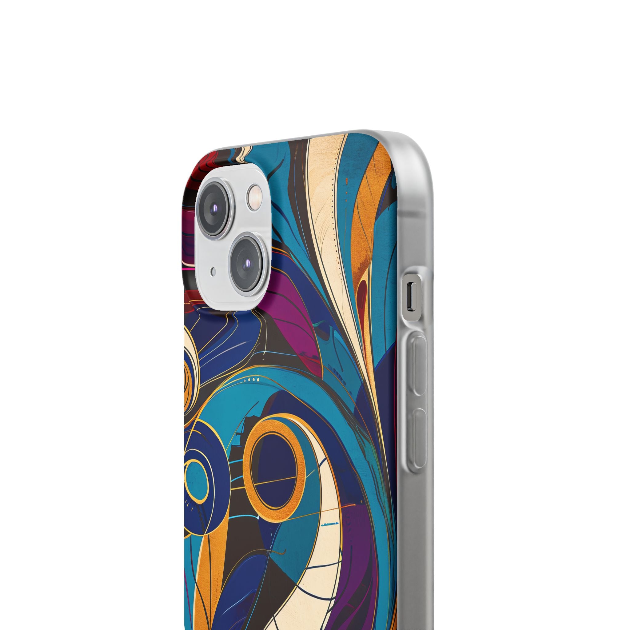 Vintage Vortex Harmony iPhone 14 - Flexi Phone Case