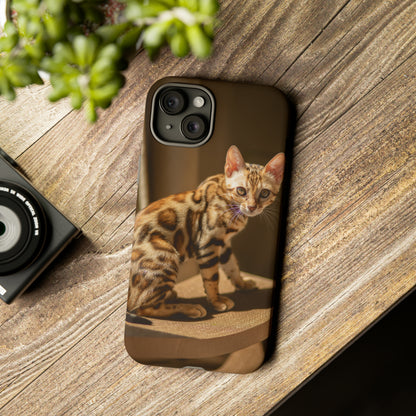 Bengal Cat - Protective Phone Case