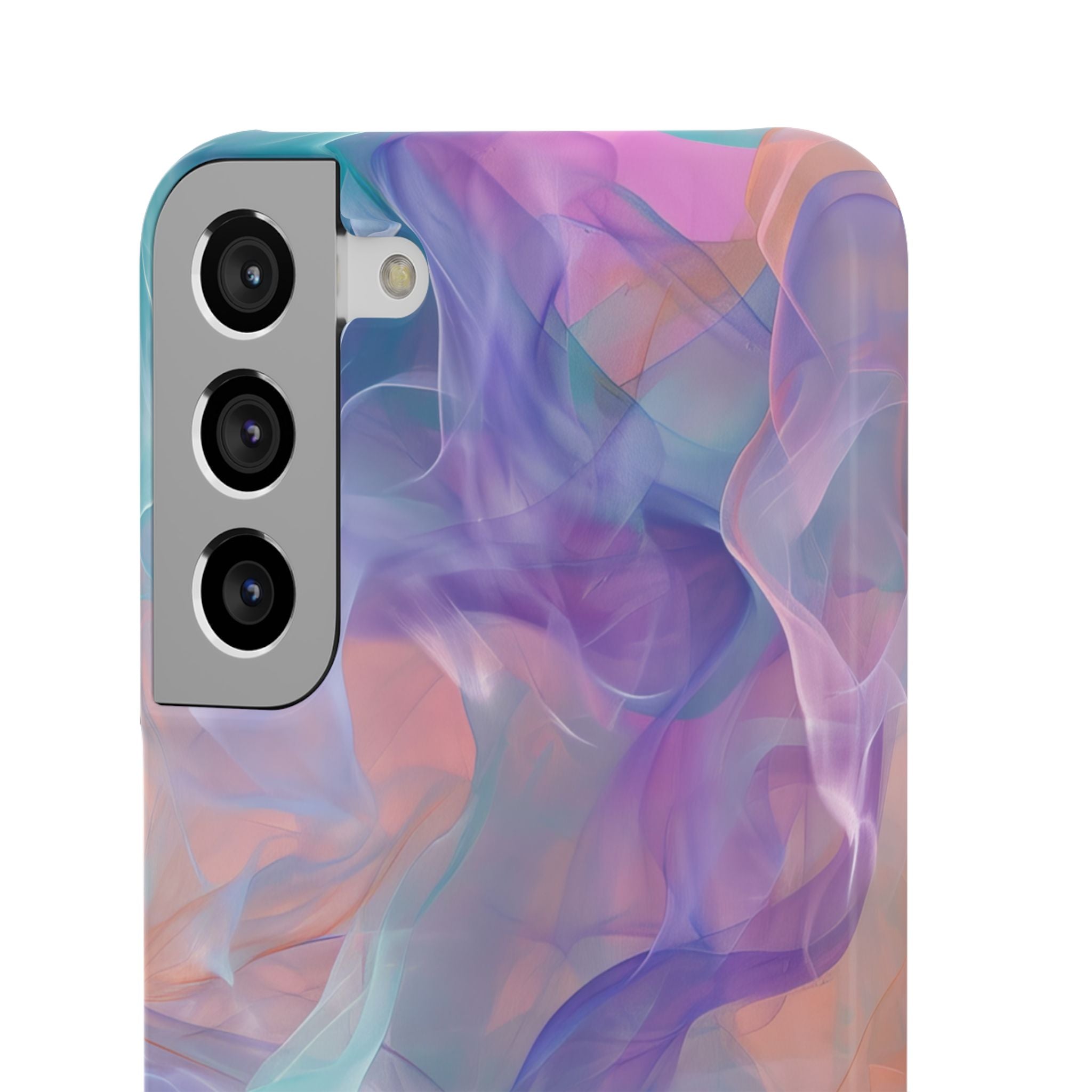 Dreamy Teal Flow - Slim Samsung S22 Phone Case