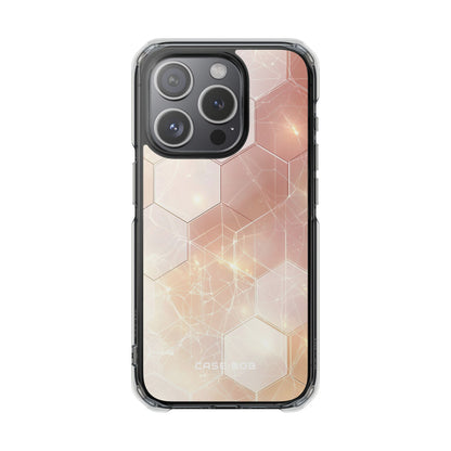 Honeycomb Glow iPhone 15 Pro Case - Impact