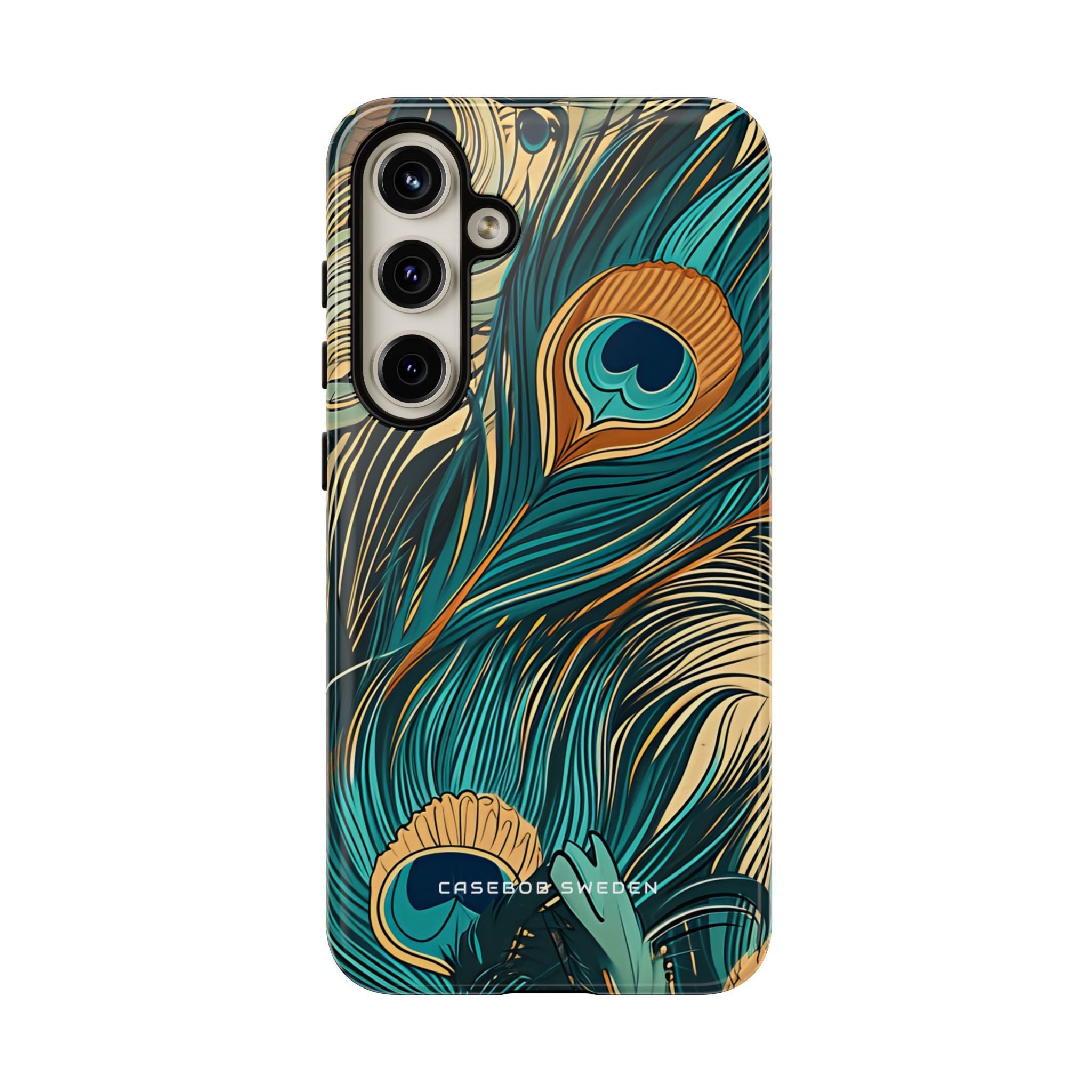 Art Nouveau Peacock Elegance Samsung S24 - Tough Phone Case