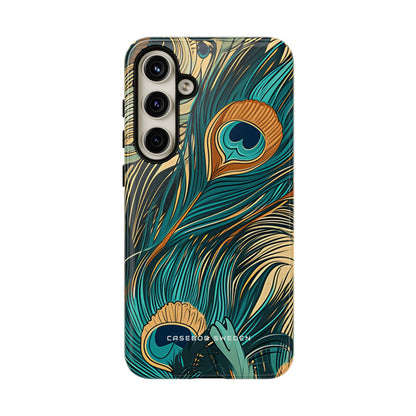 Art Nouveau Peacock Elegance Samsung S24 - Tough Phone Case