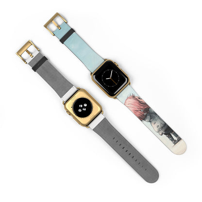 Heart Balloon Whimsy - Watch Band