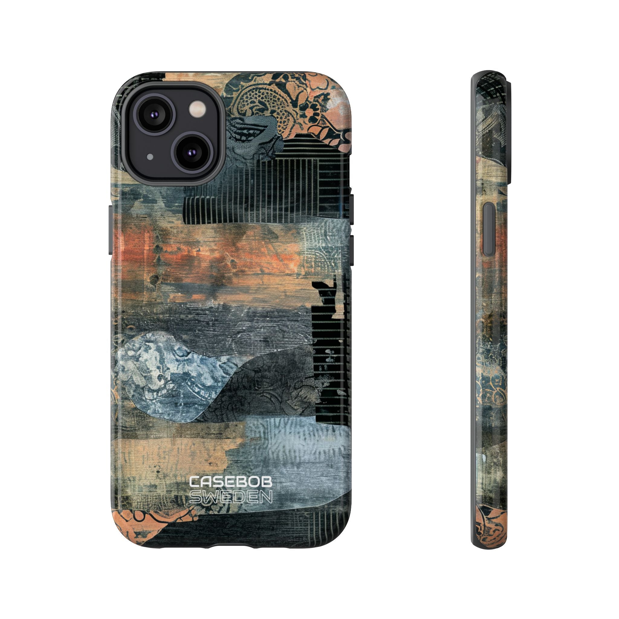 Rust Bloom Tangle iPhone 14 - Tough